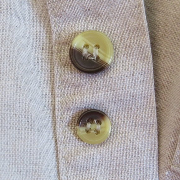 Simultaneous* Men's Short Sleeve‎ Button Down Straight Hem Pocket Shirt~ Large - Picture 5 of 10